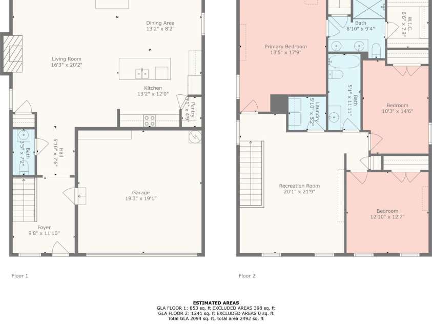 5204 Belstone Lane, Charlotte, NC 28215.  MLS# CAR4264366, YatesRealty ID 19016. Floorplan