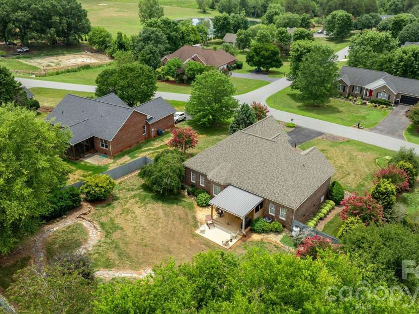 3992 Brickfield Street, Hickory, NC 28602.  MLS# CAR4402540, YatesRealty ID 19026. Aerial View