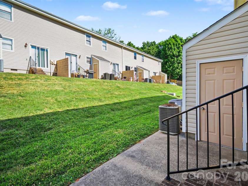 973 Surry Lane, Gastonia, NC 28054.  MLS# CAR4377740, YatesRealty ID 19027. Backyard space