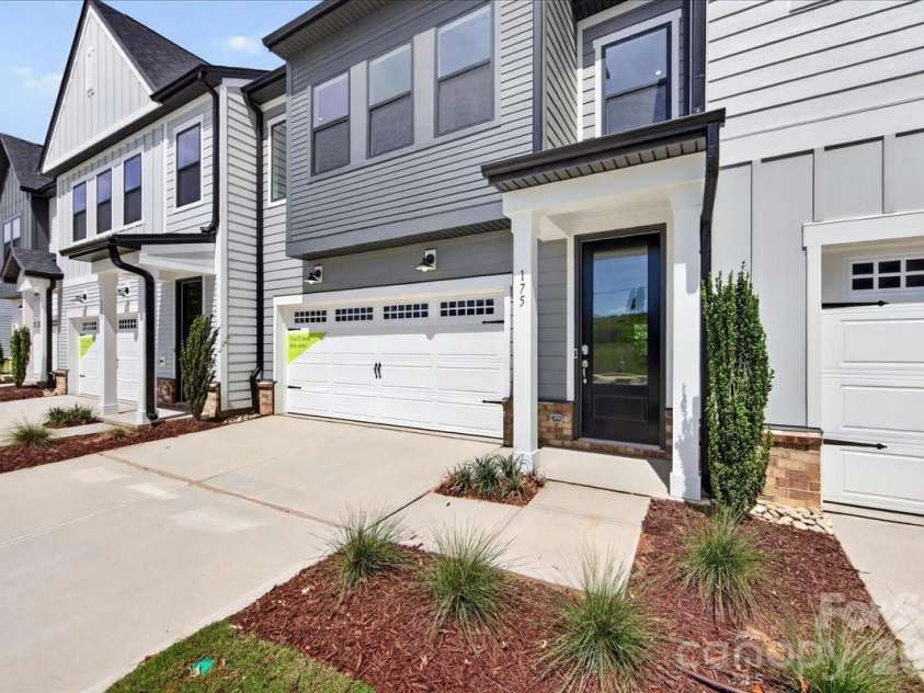 175 Landy Street, Fort Mill, SC 29715.  MLS# CAR4378781, YatesRealty ID 19030. Covered front door