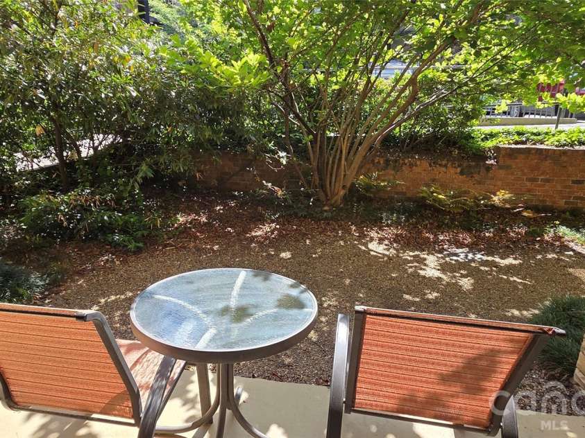 209 Bowling Park Road, Asheville, NC 28803.  MLS# CAR4378731, YatesRealty ID 19031. Patio view