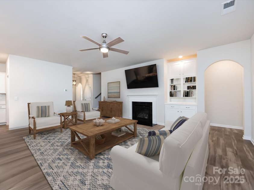 3199 Windhaven Lane, Tega Cay, SC 29708.  MLS# CAR4250667, YatesRealty ID 19032. Virtually Staged