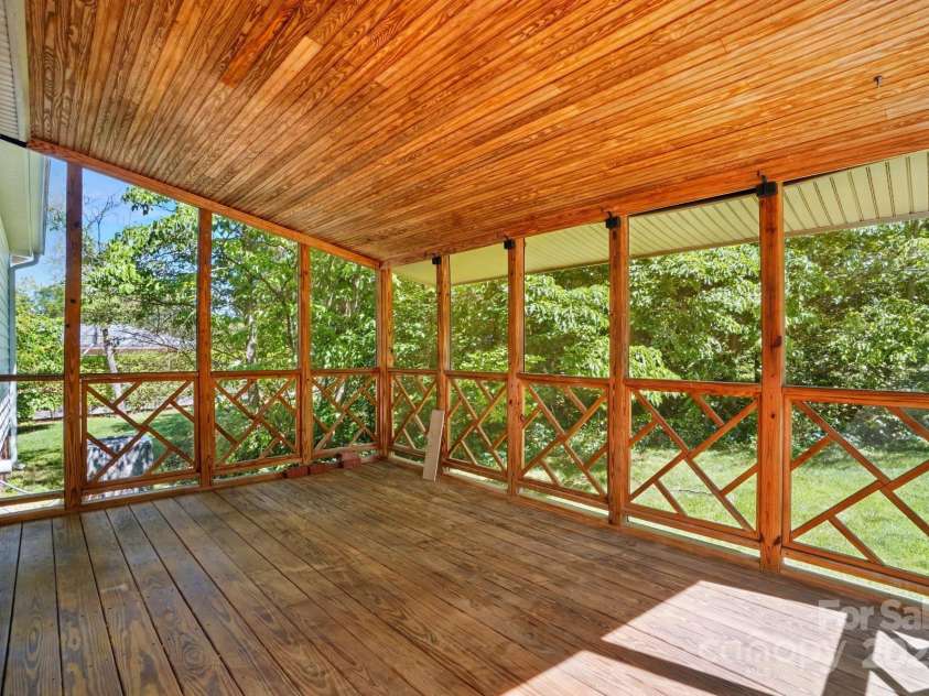 1295 Patterson Street, China Grove, NC 28023.  MLS# CAR4257522, YatesRealty ID 19033. Screen Porch