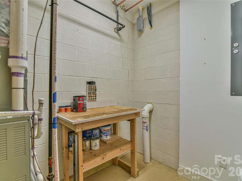 52 Mandolin Drive, Black Mountain, NC 28711.  MLS# CAR4377547, YatesRealty ID 19033. Mechanical Room