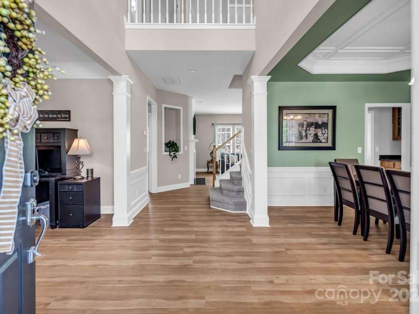 10792 Elsfield Avenue, Concord, NC 28027.  MLS# CAR4261572, YatesRealty ID 19040. Large open foyer