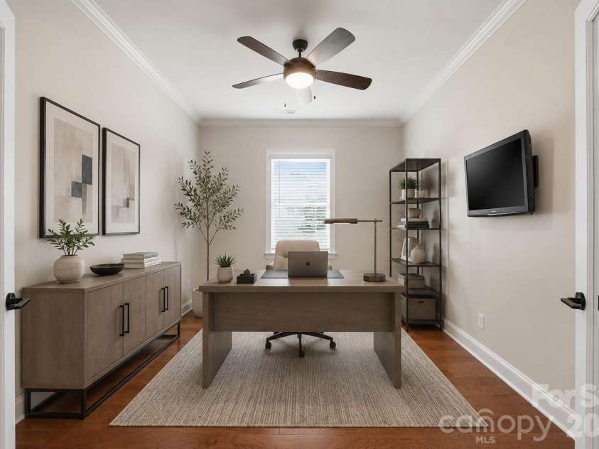 6196 Raven Rock Drive, Denver, NC 28037.  MLS# CAR4374503, YatesRealty ID 19046. Office/Den Virtual Staged