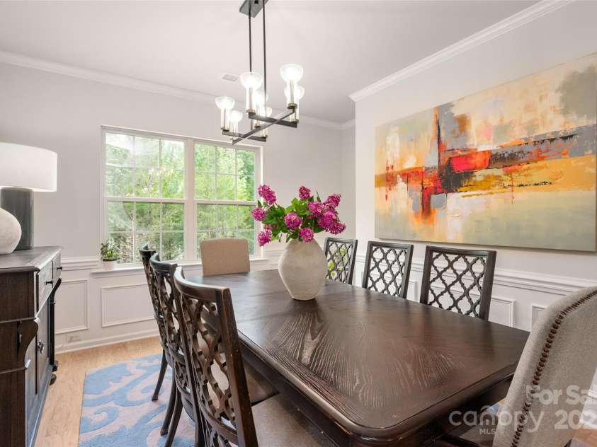 13025 Cinnamon Fern Lane, Charlotte, NC 28227.  MLS# CAR4261484, YatesRealty ID 19047. Dining Room
