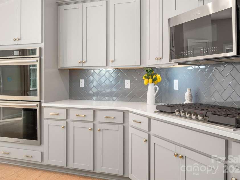 13025 Cinnamon Fern Lane, Charlotte, NC 28227.  MLS# CAR4261484, YatesRealty ID 19047. Double Oven & Gas Range