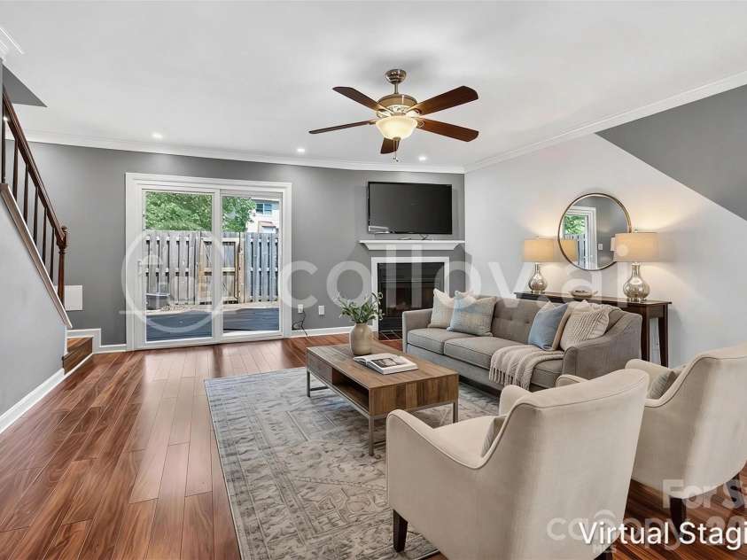 4321 Baylor Street, Greensboro, NC 27455.  MLS# CAR4378794, YatesRealty ID 19047. Virtually Staged
