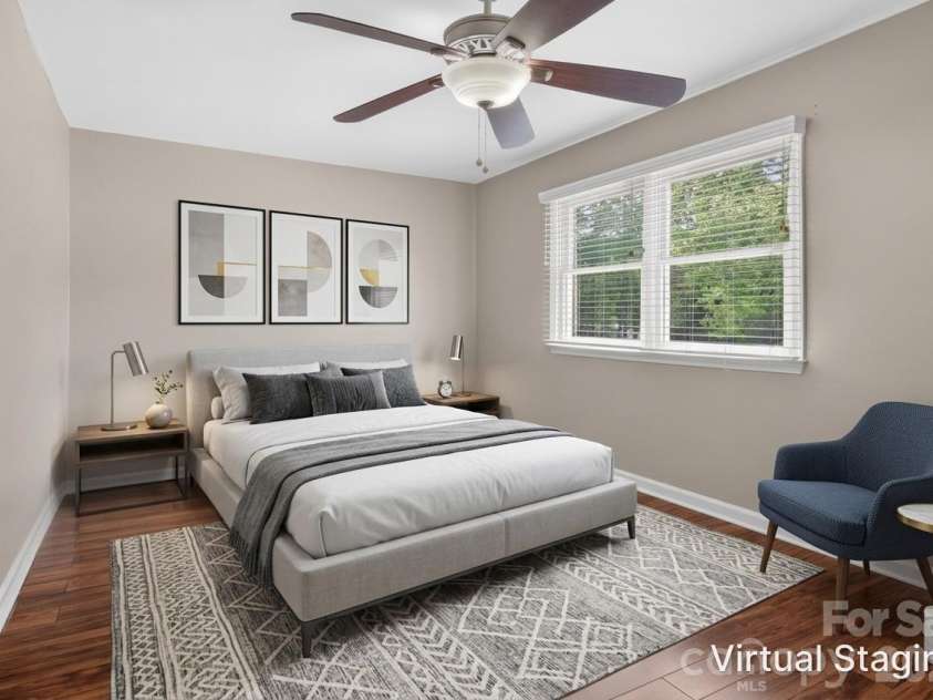 4321 Baylor Street, Greensboro, NC 27455.  MLS# CAR4378794, YatesRealty ID 19047. Virtually Staged