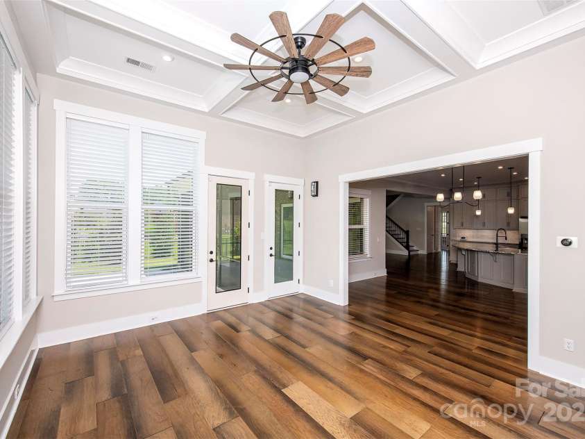 720 Cavesson Way, Monroe, NC 28110.  MLS# CAR4260471, YatesRealty ID 19053. Sunroom