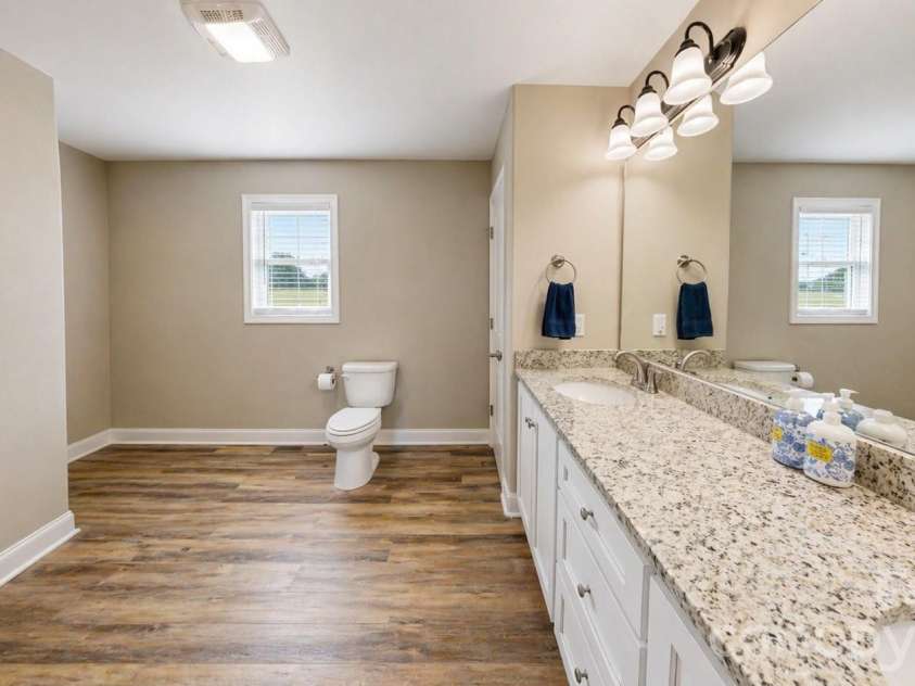3867 Ritchie Road, Lincolnton, NC 28092.  MLS# CAR4370577, YatesRealty ID 19058. Primary Bathroom