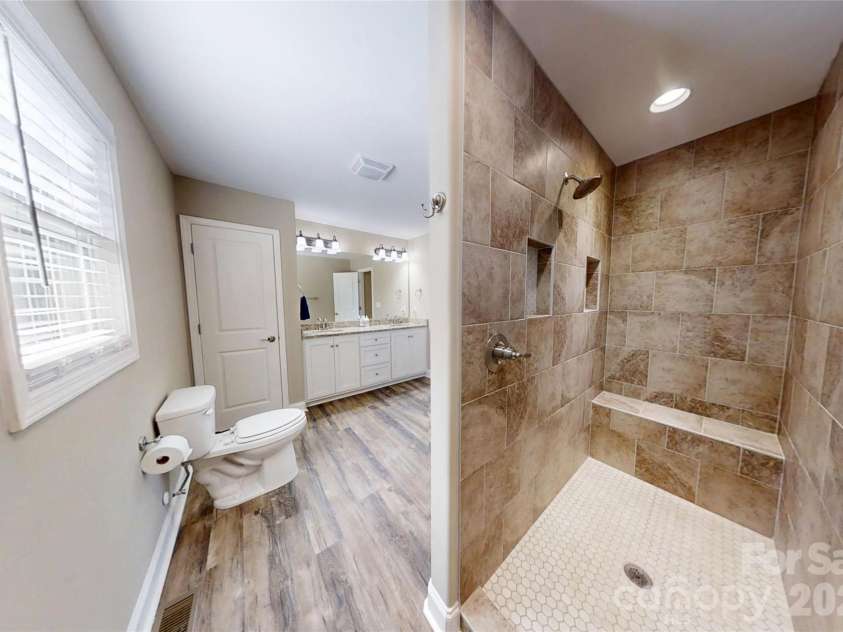 3867 Ritchie Road, Lincolnton, NC 28092.  MLS# CAR4370577, YatesRealty ID 19058. Primary Bathroom