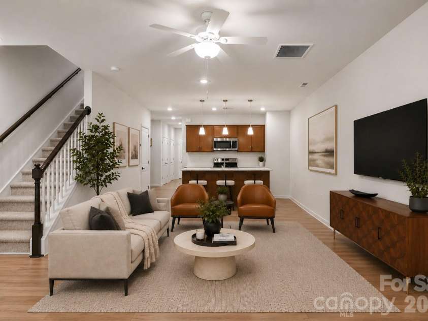 5865 Tuckaseegee Road, Charlotte, NC 28208.  MLS# CAR4401600, YatesRealty ID 1907. Virtually Staged