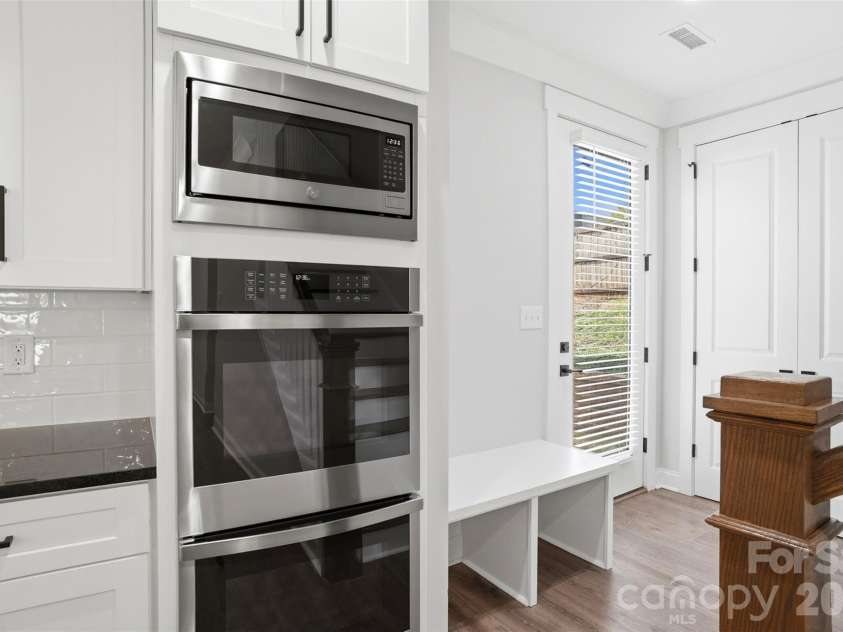 302 Lima Avenue, Charlotte, NC 28208.  MLS# CAR4363412, YatesRealty ID 19070. Drop zone and added storage at back door