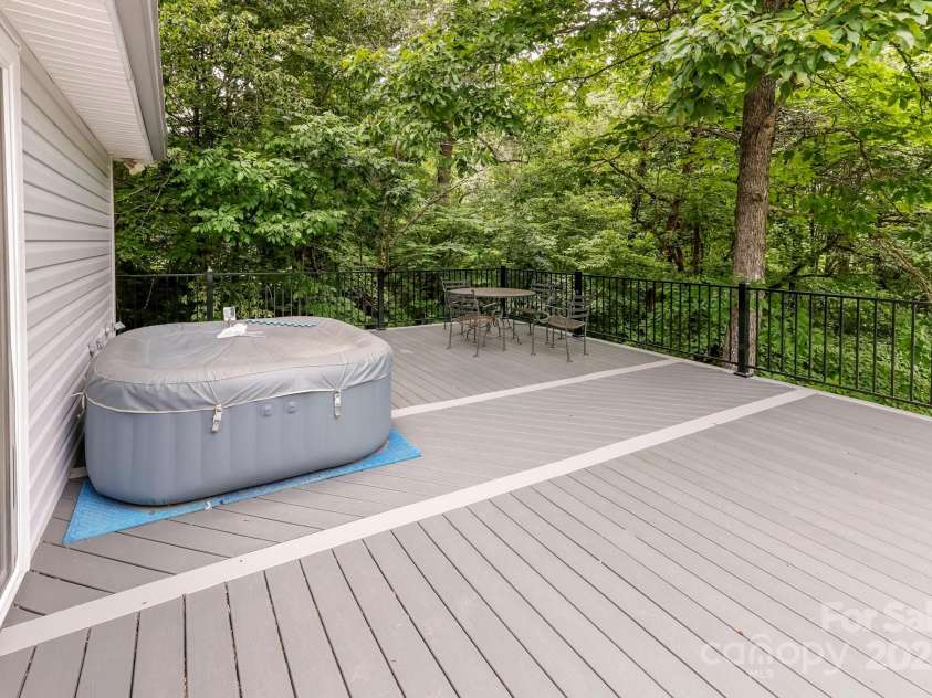 189 Greenhill Ridge Drive, Rutherfordton, NC 28139.  MLS# CAR4270238, YatesRealty ID 19071. New Trex deck with water barrier to keep underneath dry