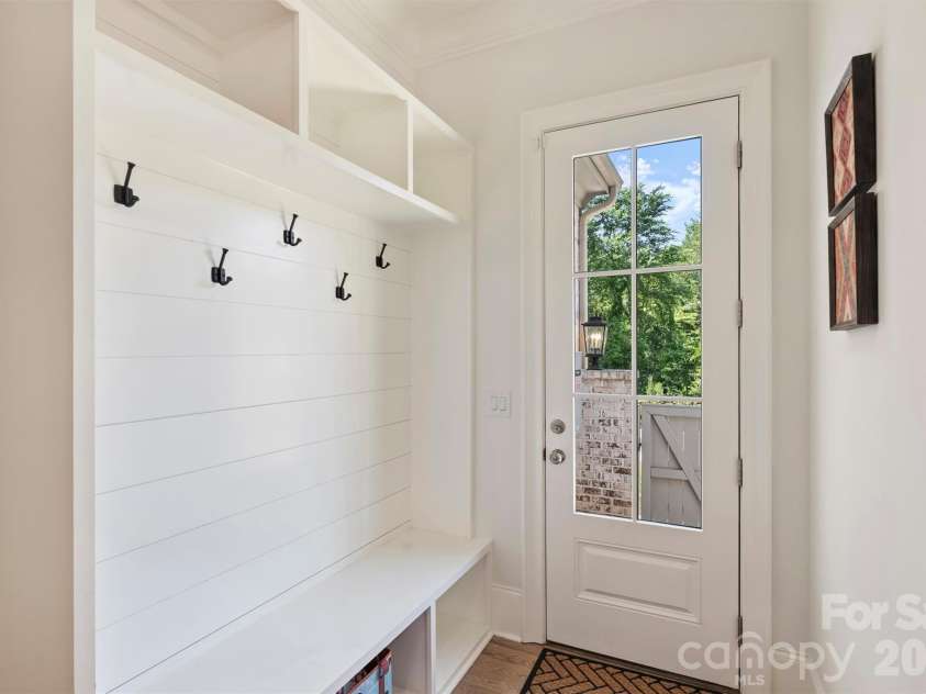 3119 Knowlton Lane, Charlotte, NC 28205.  MLS# CAR4374422, YatesRealty ID 19073. Back entry with drop zone