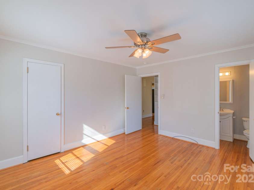 208 Thompson Street, Monroe, NC 28112.  MLS# CAR4268630, YatesRealty ID 19074. Bedroom 1 with Half bath
