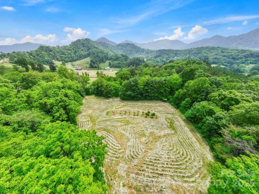 51 HOMEFIRE COVE Cove, Leicester, NC 28748.  MLS# CAR4269158, YatesRealty ID 19075. Upper meadow, excellent build site with a gentle slope approach