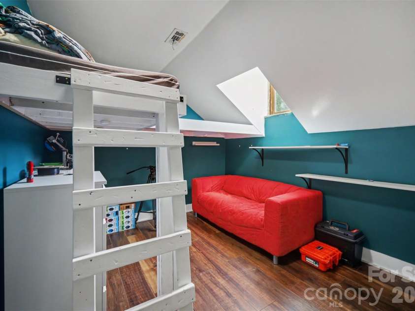 5226 Old Plank Road, Iron Station, NC 28080.  MLS# CAR4365700, YatesRealty ID 19087. Bedroom #4 with built-in loft bed