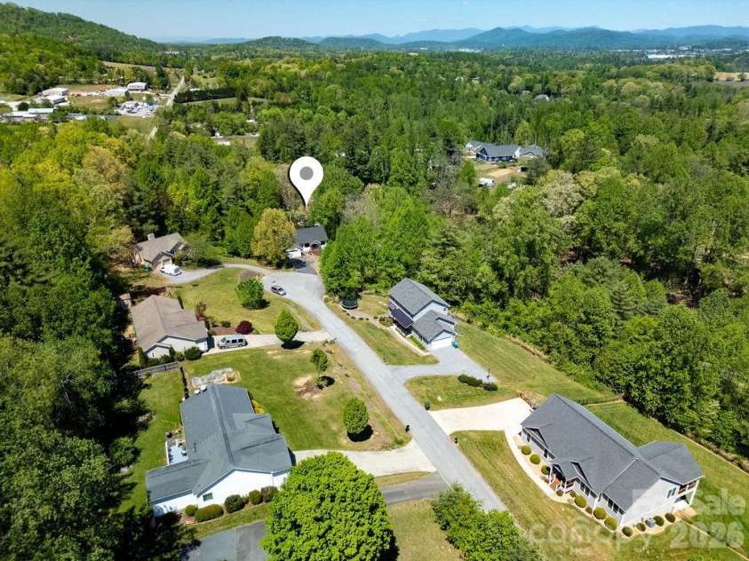 404 High Ridge Drive, Mills River, NC 28759.  MLS# CAR4371927, YatesRealty ID 19089. Aerial View
