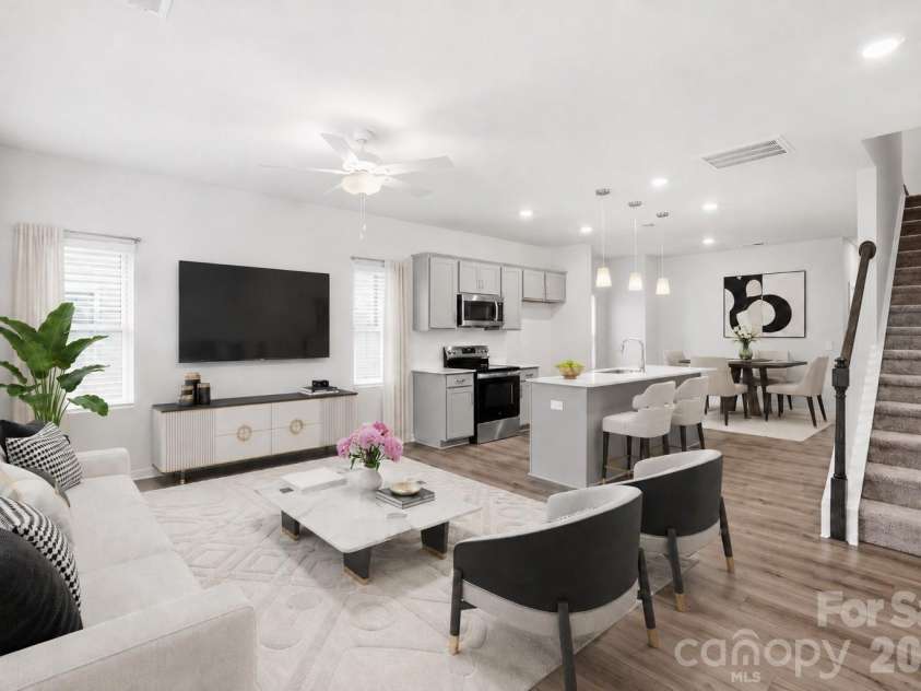 5853 Tuckaseegee Road, Charlotte, NC 28208.  MLS# CAR4401593, YatesRealty ID 1909. Virtually staged
