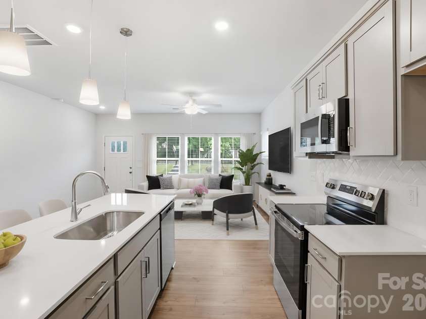 5853 Tuckaseegee Road, Charlotte, NC 28208.  MLS# CAR4401593, YatesRealty ID 1909. Virtually staged
