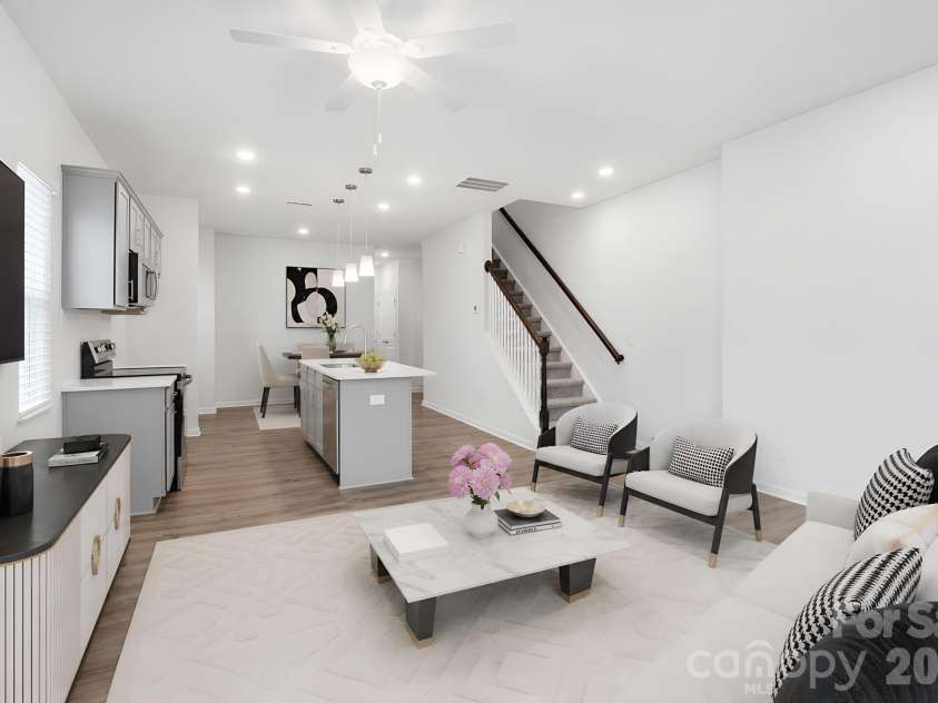 5853 Tuckaseegee Road, Charlotte, NC 28208.  MLS# CAR4401593, YatesRealty ID 1909. Virtually staged