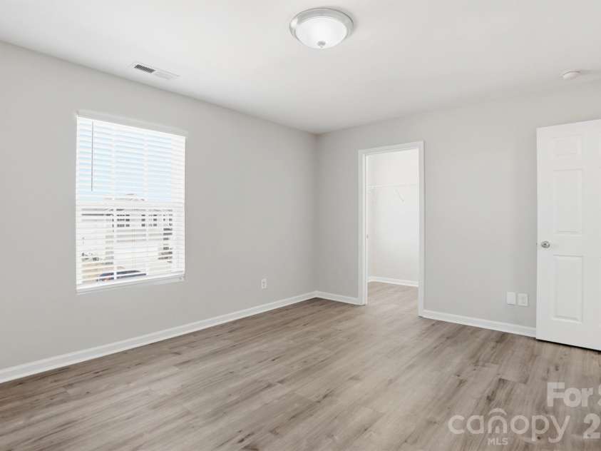 1016 Garden Web Road, Indian Trail, NC 28079.  MLS# CAR4369459, YatesRealty ID 19094. 3rd Bedroom with Window in the Large Closet