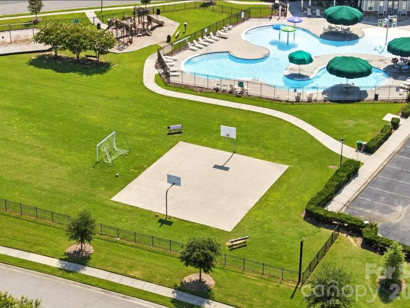 1016 Garden Web Road, Indian Trail, NC 28079.  MLS# CAR4369459, YatesRealty ID 19094. Community Basketball