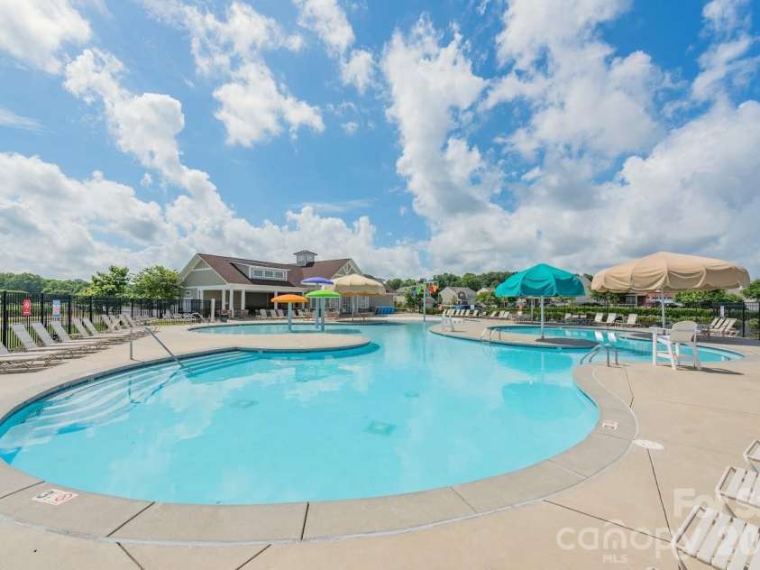 1016 Garden Web Road, Indian Trail, NC 28079.  MLS# CAR4369459, YatesRealty ID 19094. Community Pool