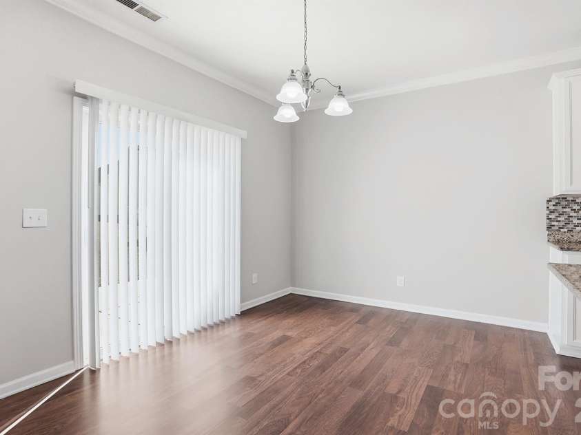 1016 Garden Web Road, Indian Trail, NC 28079.  MLS# CAR4369459, YatesRealty ID 19094. Dining Area