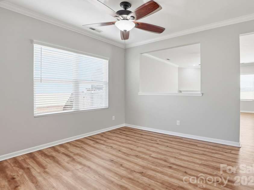 1016 Garden Web Road, Indian Trail, NC 28079.  MLS# CAR4369459, YatesRealty ID 19094. Dining Room or Office
