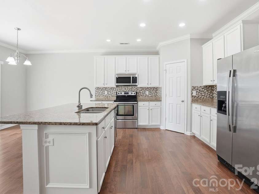 1016 Garden Web Road, Indian Trail, NC 28079.  MLS# CAR4369459, YatesRealty ID 19094. Huge Chef's Dream Kitchen