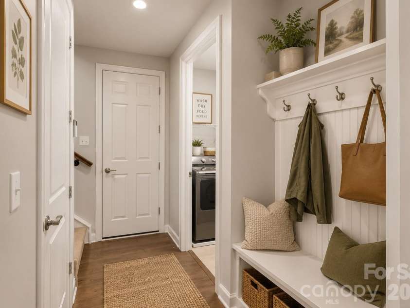 8911 Bur Lane, Huntersville, NC 28078.  MLS# CAR4396787, YatesRealty ID 19095. Staged Drop Zone