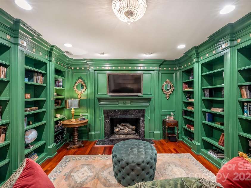 2665 Rolling Hills Drive, Monroe, NC 28110.  MLS# CAR4296531, YatesRealty ID 191. Cozy and comfortable den with a private office, kitchenette, and hobby rooms adjacent.