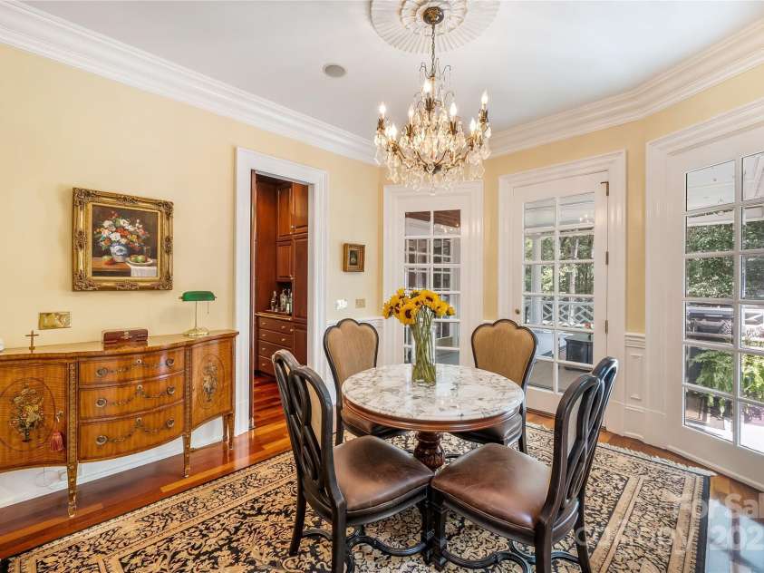 2665 Rolling Hills Drive, Monroe, NC 28110.  MLS# CAR4296531, YatesRealty ID 191. Informal dining area.