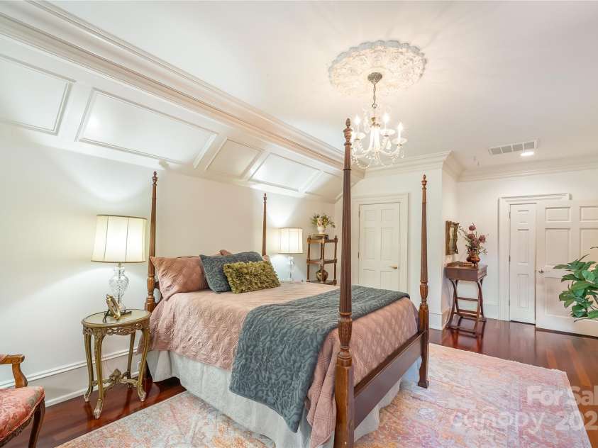 2665 Rolling Hills Drive, Monroe, NC 28110.  MLS# CAR4296531, YatesRealty ID 191. One of two suites on the third level.  Offering walk in closets and the gleaming hardwoods.