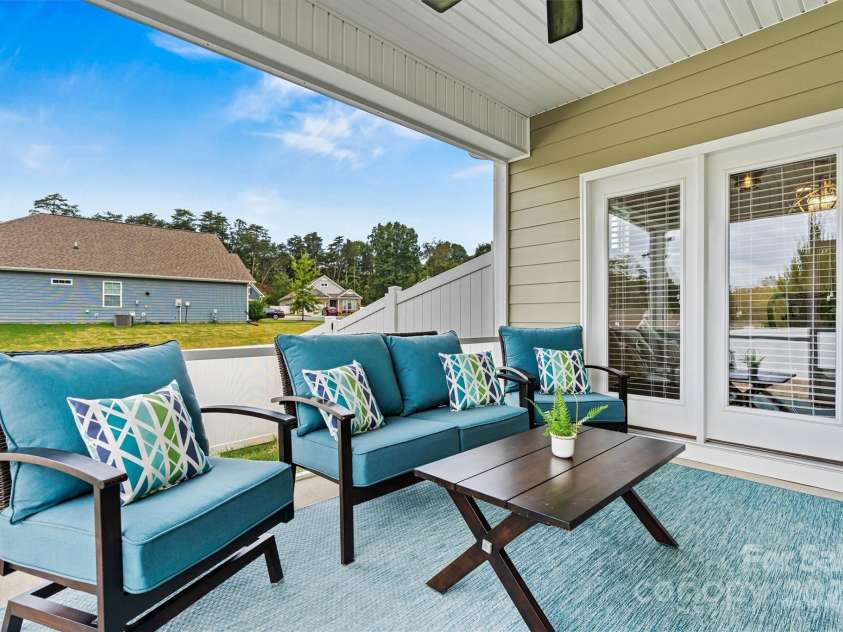 3678 Norman View Drive, Sherrills Ford, NC 28673.  MLS# CAR4313507, YatesRealty ID 1910. Screened porch off the dining area. 