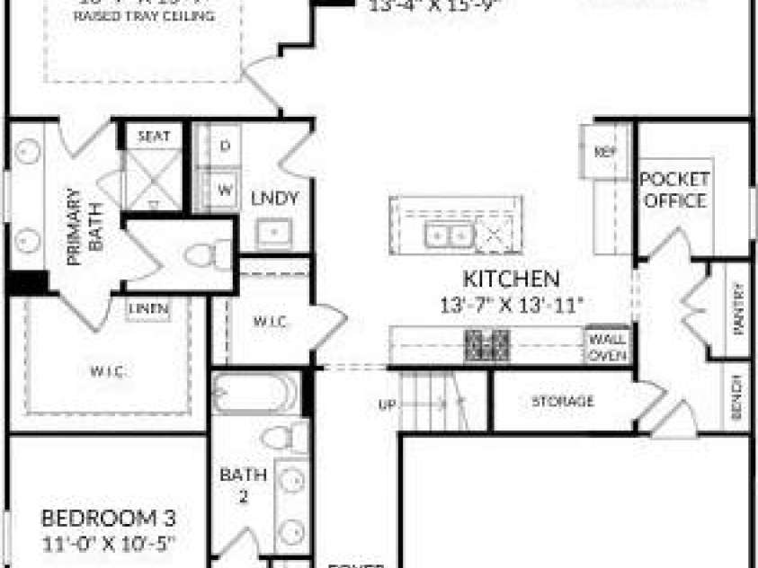 5119 Raging Creek Drive, Indian Trail, NC 28079.  MLS# CAR4270426, YatesRealty ID 19100. Main Level