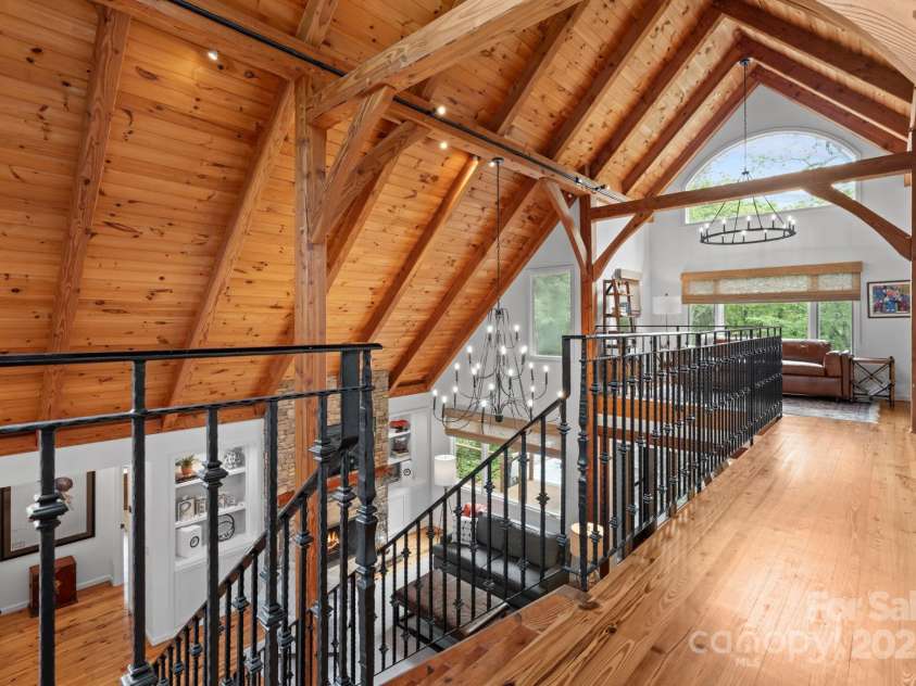 891 Crescent Trail, Highlands, NC 28741.  MLS# CAR4270133, YatesRealty ID 19103. Loft Area