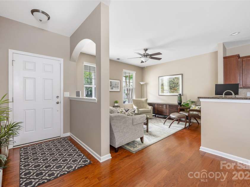 13107 Heath Grove Drive, Huntersville, NC 28078.  MLS# CAR4259470, YatesRealty ID 19108. 9 ft ceilings make this home feel very open and spacious.