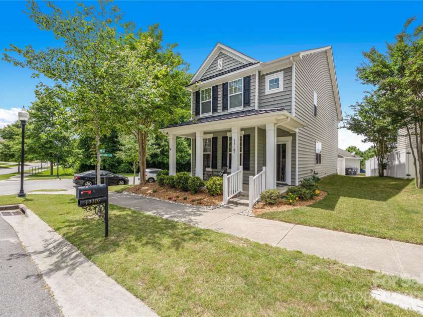 13107 Heath Grove Drive, Huntersville, NC 28078.  MLS# CAR4259470, YatesRealty ID 19108. Corner lot in Monteith Place.