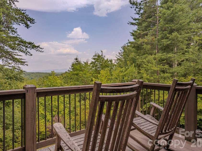 1016 Horizon Trail, Nebo, NC 28761.  MLS# CAR4398740, YatesRealty ID 1911. Back porch