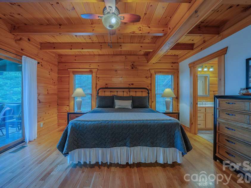 1016 Horizon Trail, Nebo, NC 28761.  MLS# CAR4398740, YatesRealty ID 1911. Primary Bedroom