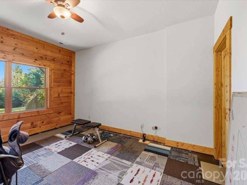 1016 Horizon Trail, Nebo, NC 28761.  MLS# CAR4435934, YatesRealty ID 1911. Flex Room Basement