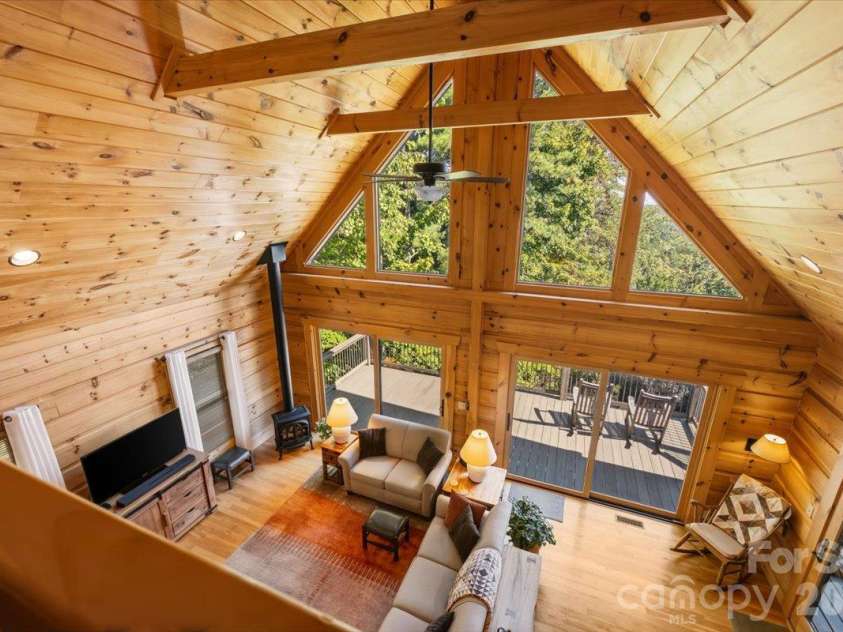 1016 Horizon Trail, Nebo, NC 28761.  MLS# CAR4435934, YatesRealty ID 1911. Loft/Flex Area Upstairs