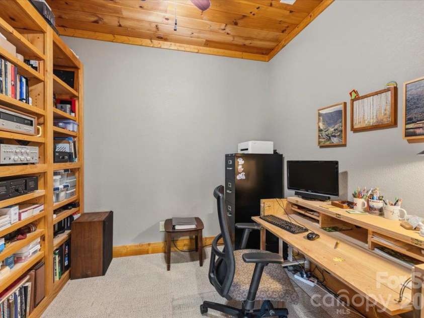 1016 Horizon Trail, Nebo, NC 28761.  MLS# CAR4435934, YatesRealty ID 1911. Office Basement