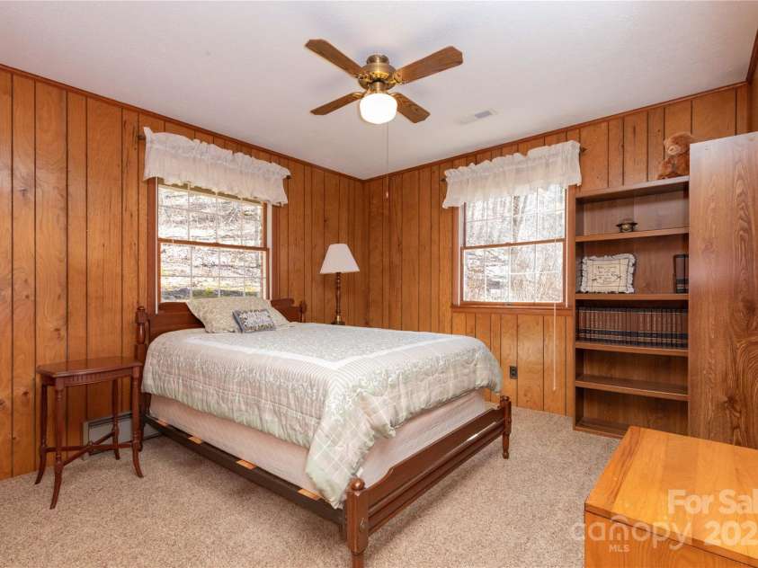 3601 Conleys Creek Road, Whittier, NC 28789.  MLS# CAR4231007, YatesRealty ID 1911. Bedroom 2