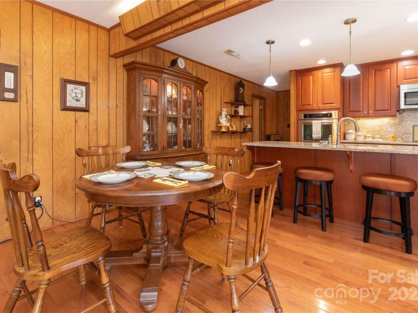 3601 Conleys Creek Road, Whittier, NC 28789.  MLS# CAR4231007, YatesRealty ID 1911. Dining Area